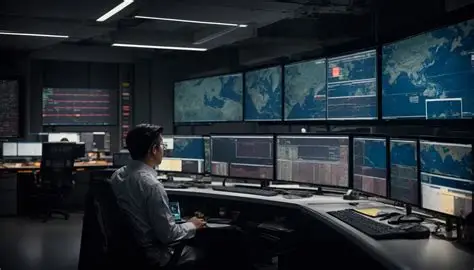 Cargo operations at Global Mail Express hub